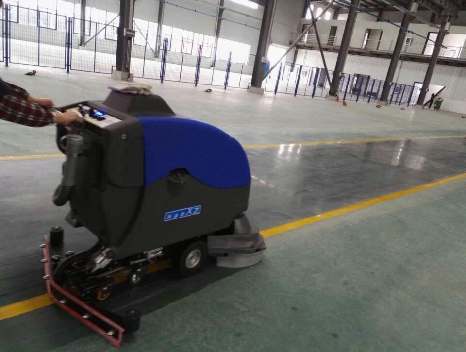 【企業快訊】軍工企業也選擇愛瑞特洗地機，產品使用效果沒話說！